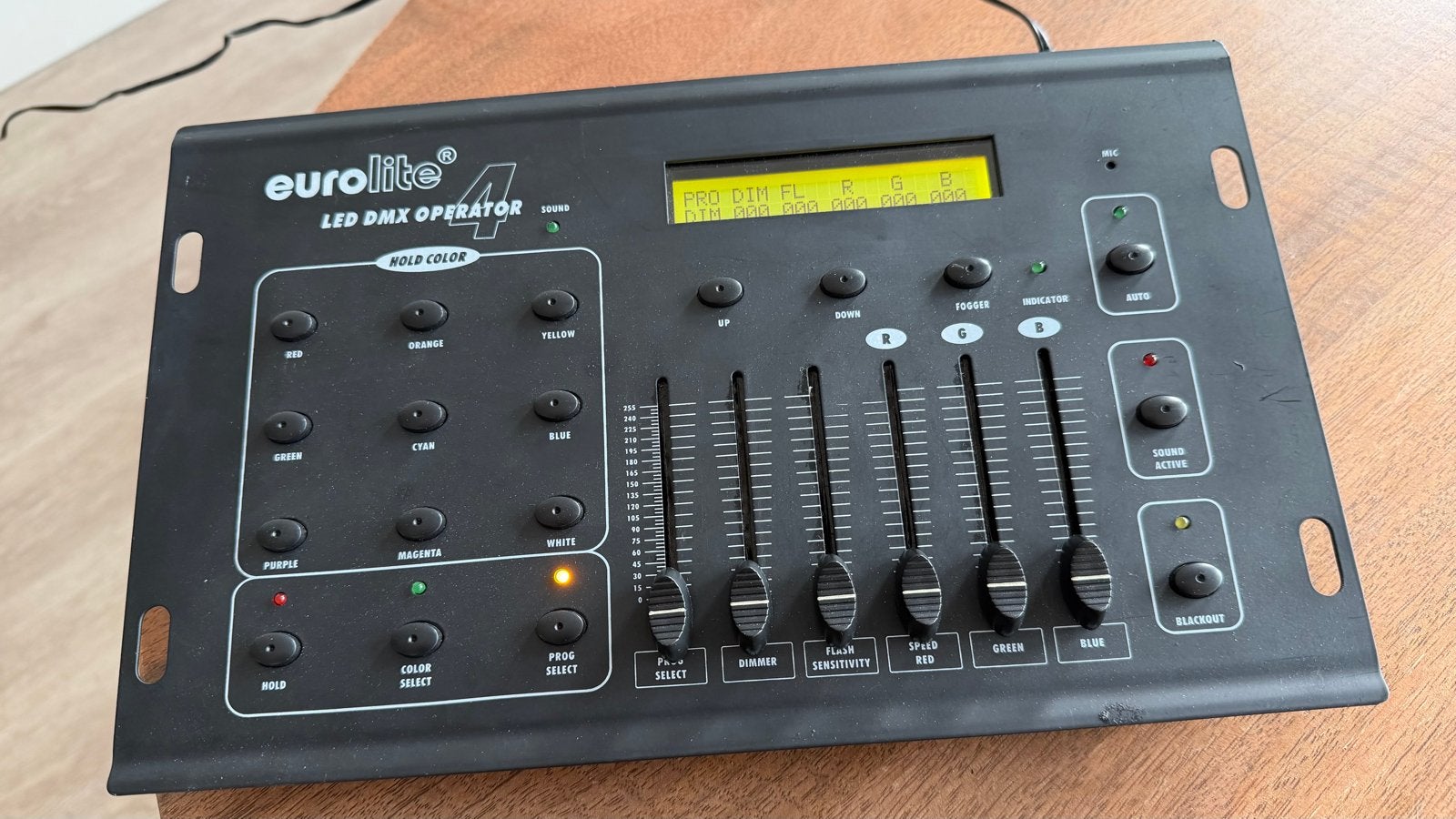 Eurolite LED DMX Operator 4 controller, Muziek en Instrumenten, Ophalen of Verzenden, Zo goed als nieuw, Overige typen, Kleur