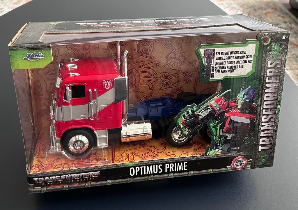 Jada Toys Transformers T7 Optimus Prime, Verzenden, Zo goed als nieuw, Jada