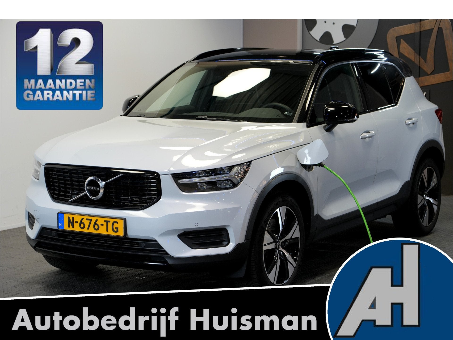 Volvo XC40 1.5 T4 Recharge 155kW/211pk DCT7 R-Design LEER/AL, Auto's, Volvo, Dealer onderhouden, Met garantie (alle), Hybride Elektrisch/Benzine