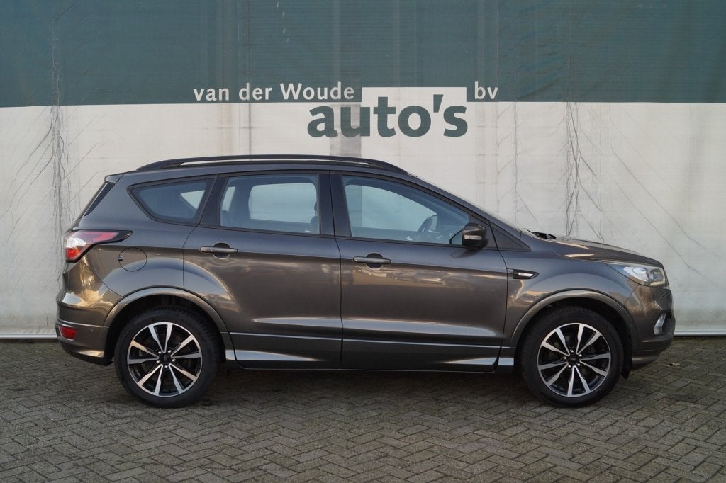 Ford Kuga 1.5 EcoBoost 120pk ST Line -NAVI-ECC-PDC-, Auto's, Automatische klimaatregeling, Euro 6, 4 cilinders, Origineel Nederlands