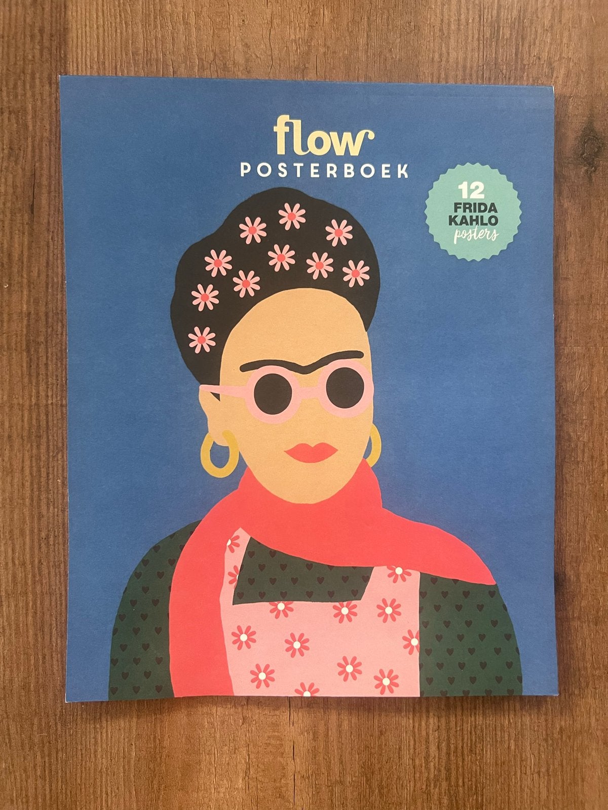 Flow Posterboek - 12 Frida Kahlo posters, Rechthoekig Staand, A4 of kleiner, Nieuw, Ophalen of Verzenden