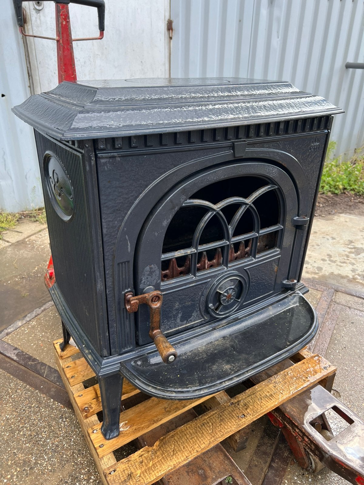 Jotul 8 houtkachel, Ophalen of Verzenden, Zo goed als nieuw, Hout, Houtkachel
