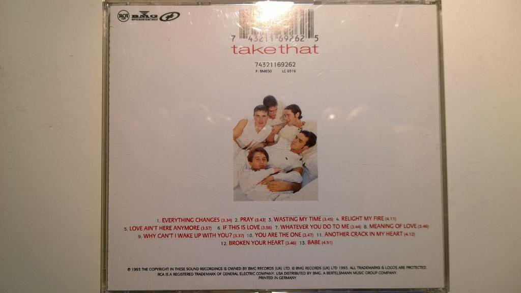 Take That - Everything Changes, Ophalen of Verzenden, 1990 - 1999, Zo goed als nieuw