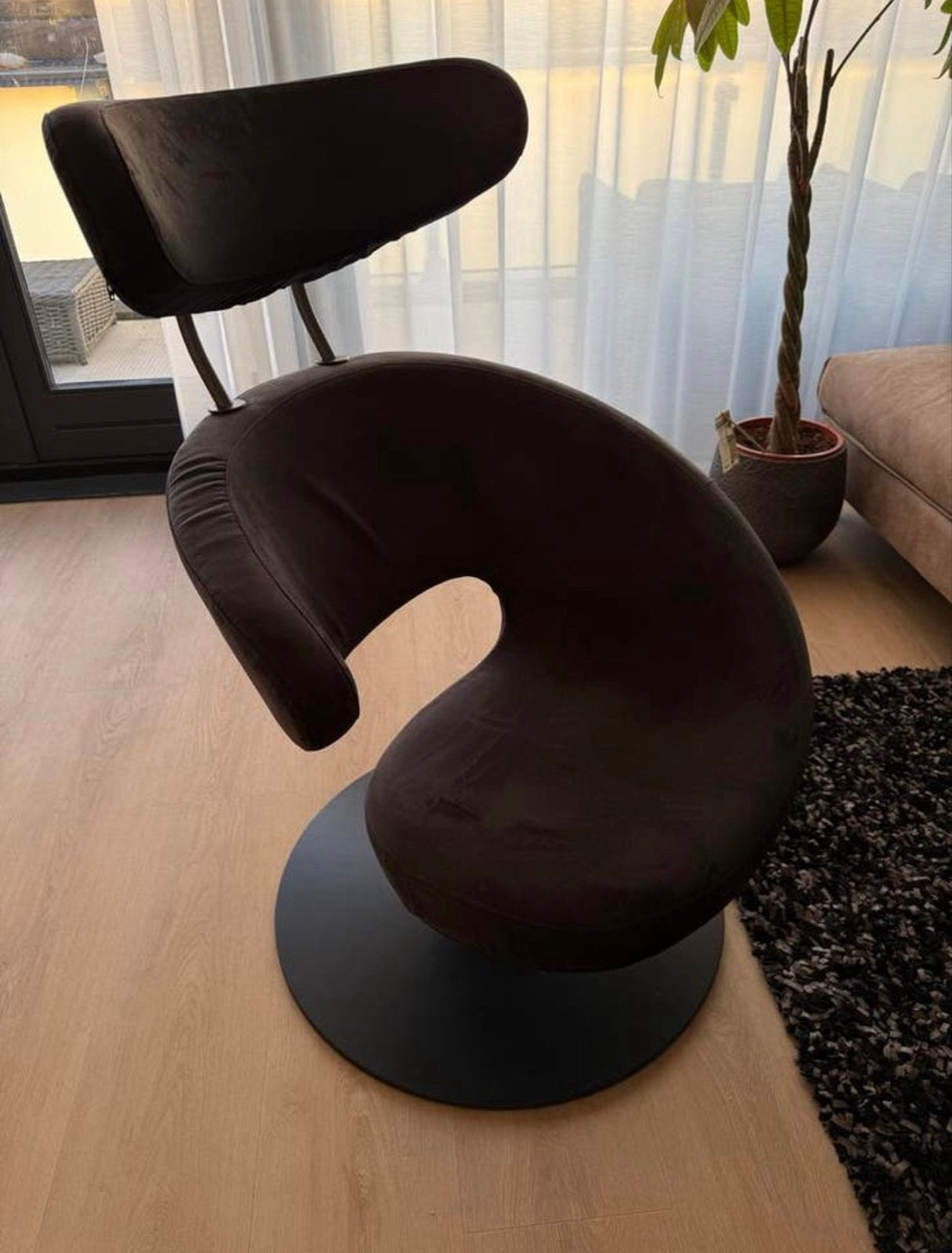 Stokke Peel Designstoel - Zo goed als nieuw, Zwart, Ophalen of Verzenden, Zo goed als nieuw, Eén