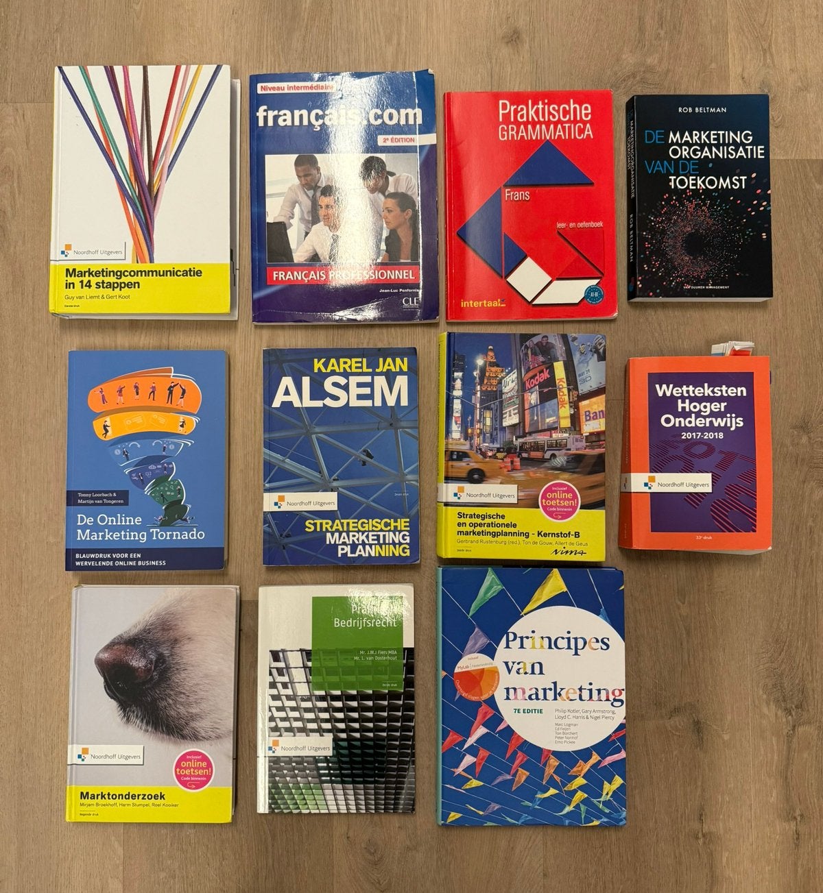 Schoolboeken Commerciële Economie - Avans Den Bosch, Ophalen of Verzenden, Zo goed als nieuw, Economie en Marketing