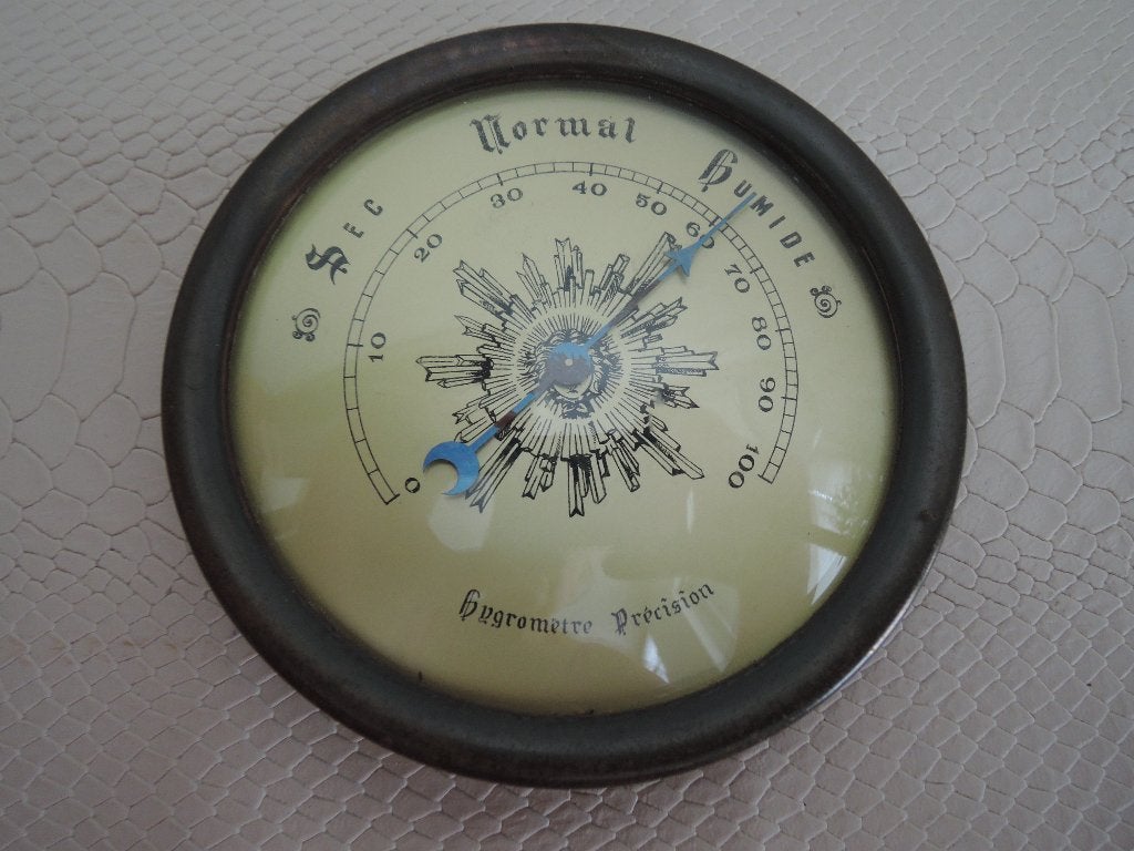 Heel ouderwetse hygrometer, Ophalen of Verzenden, Gebruikt, Weerstation