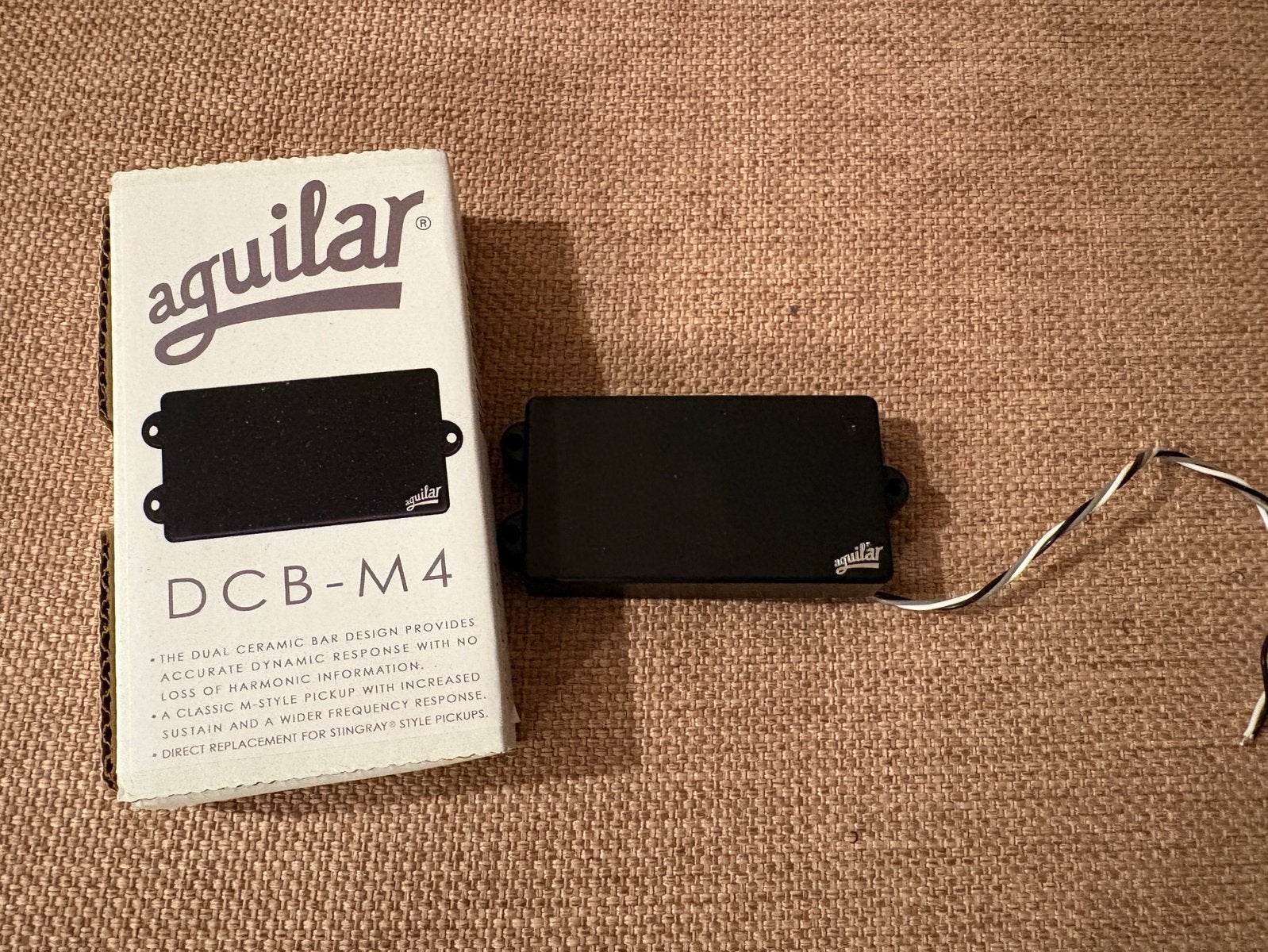 Aguilar DCB-M4, Muziek en Instrumenten, Ophalen of Verzenden, Zo goed als nieuw, Elektrische gitaar