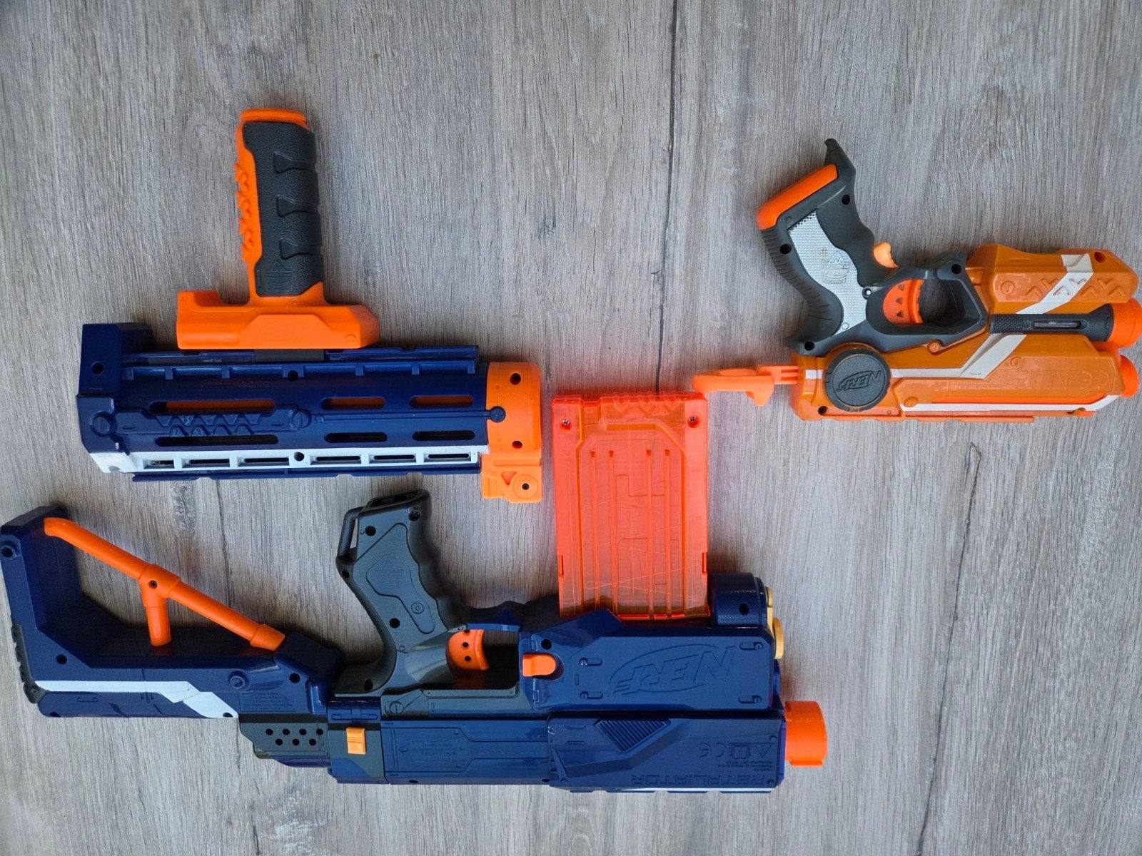 Nerf Modulus Regulator en extra blaster set, Ophalen of Verzenden, Gebruikt, Jongen of Meisje