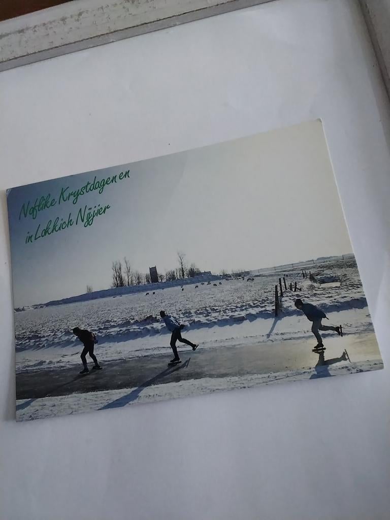 SCHAATSERS OP HET IJS, Ophalen of Verzenden, Sterren en Beroemdheden