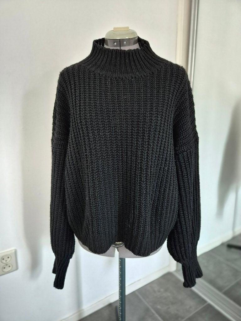 Mango trui, maat L, Kleding | Dames, Truien en Vesten, Mango, Zwart, Maat 42/44 (L), Ophalen of Verzenden