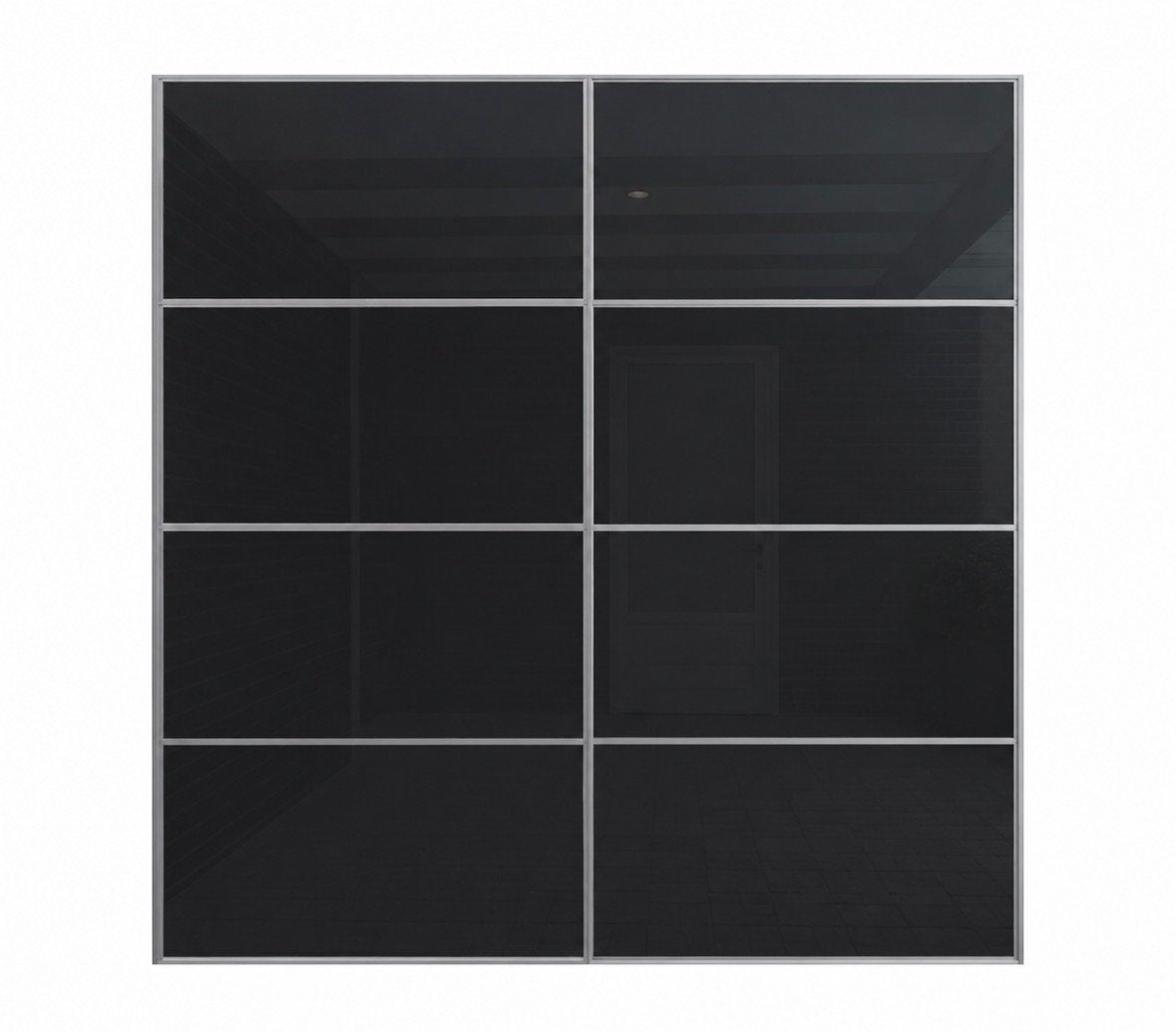 IKEA Pax Schuifdeuren met donkere ramen, Ophalen, Gebruikt, 200 cm of meer, 150 tot 200 cm