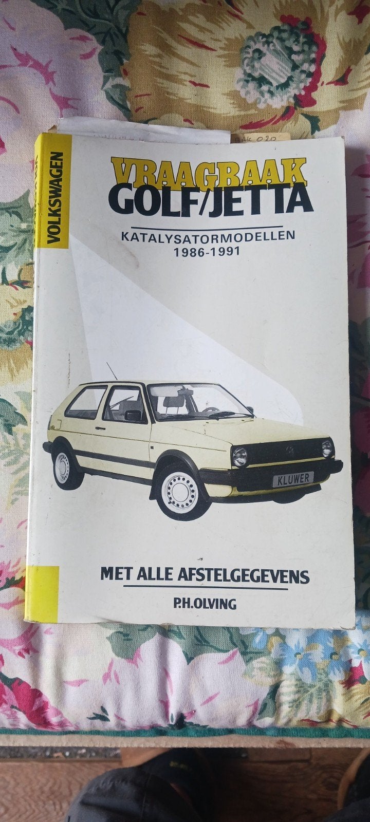 Werkplaats boek golf plus vraagbaak, Ophalen of Verzenden