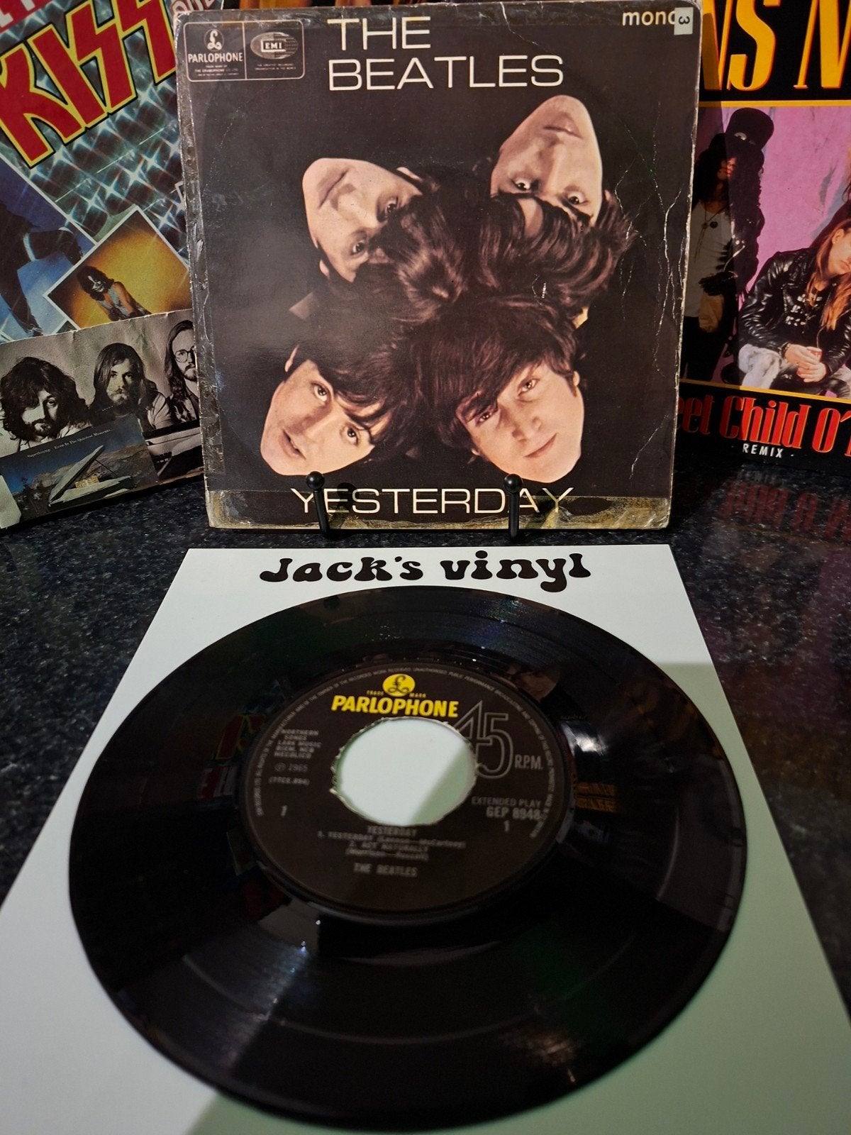 The Beatles - Yesterday EP (Parlophone, 1965), Cd's en Dvd's, Gebruikt, Pop, 7 inch, Ophalen of Verzenden
