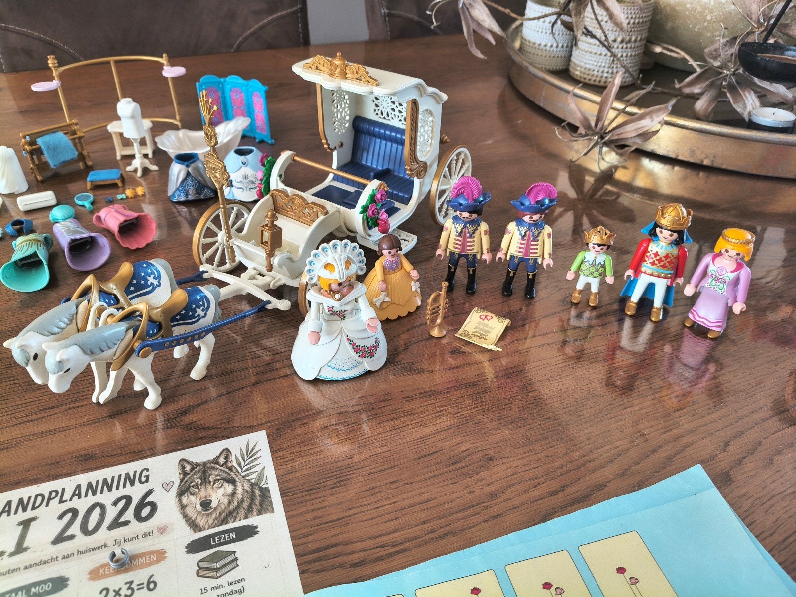 Playmobil Princess Kasteel met extra sets, Ophalen
