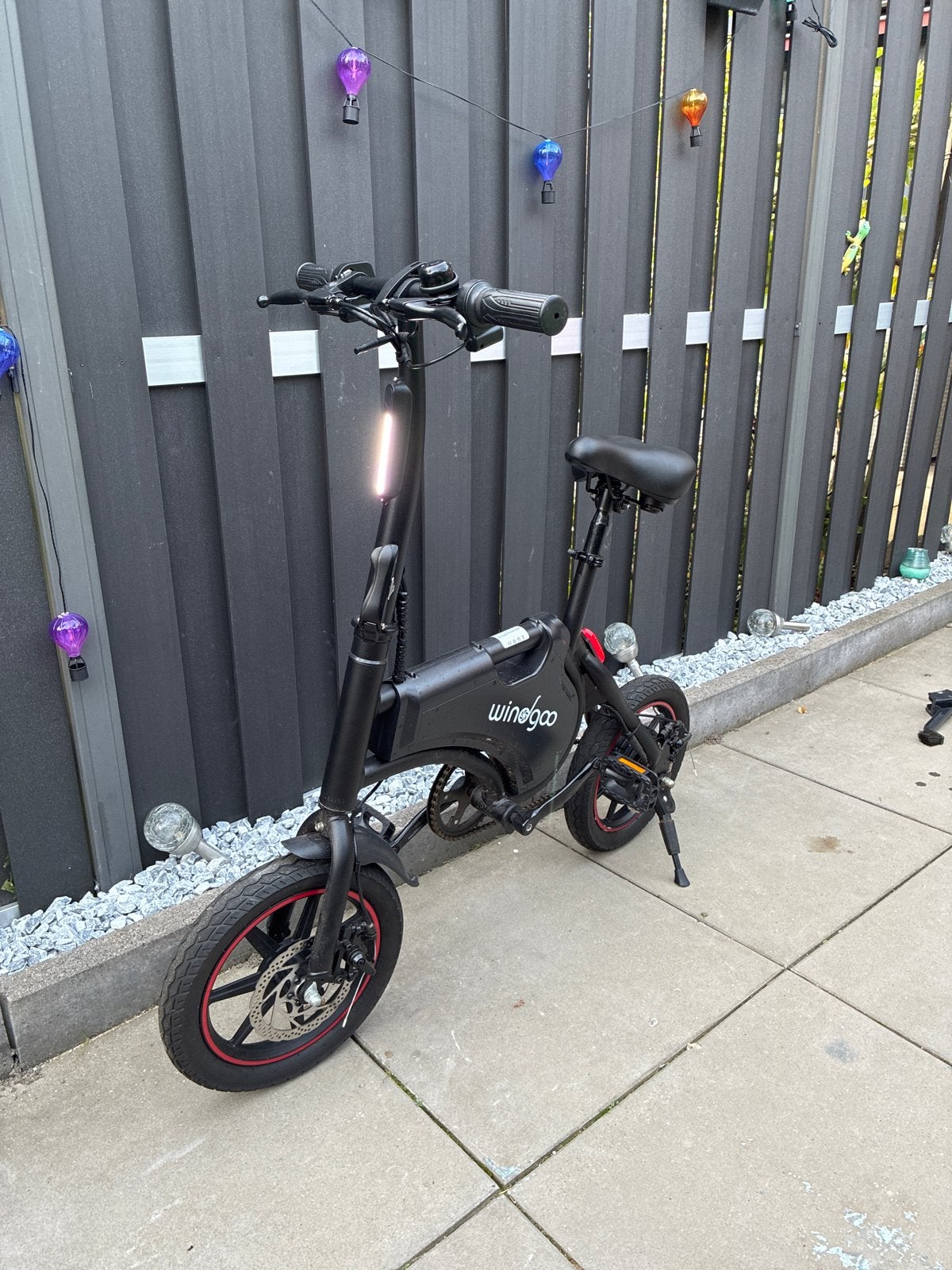 Windgoo opvouwbare e-bike - Compact en handig, Fietsen en Brommers, Overige merken, Minder dan 30 km per accu, Gebruikt, Ophalen of Verzenden