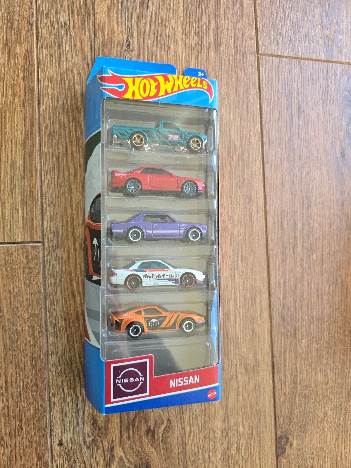 Hot Wheels Nissan 5-pack - Nieuw in verpakking, Hobby en Vrije tijd, Ophalen of Verzenden, Nieuw, Overige typen