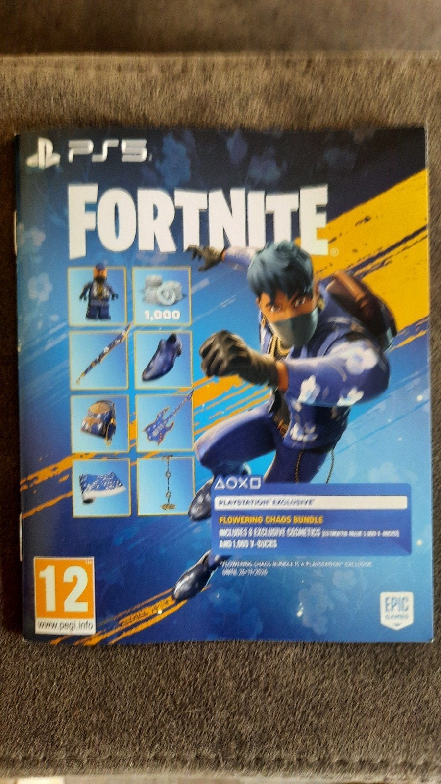 Fortnite Flowering Chaos Bundle PS5, Ophalen, Online, Shooter, Nieuw