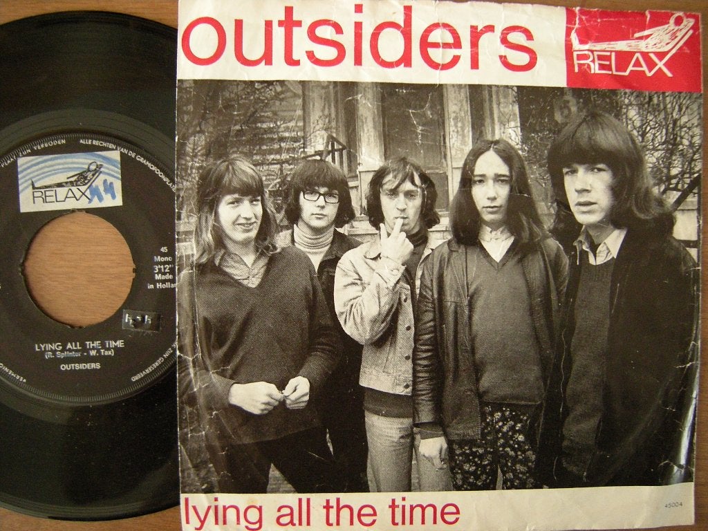 Nederbeat The Outsiders (Thinking About Today), Gebruikt, 7 inch, Ophalen of Verzenden, Pop