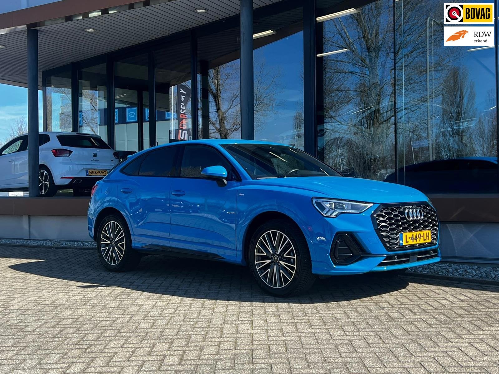 Audi Q3 Sportback 35 TFSI | 2x S Line | B&O | Leder |, Euro 6, 4 cilinders, 150 pk, Leder en Stof