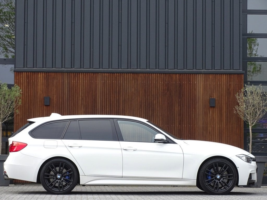BMW 3 Serie Touring 335i xDr. TwinTurbo 306PK / High Exec /, Euro 5, Automatische klimaatregeling, Wit, Leder