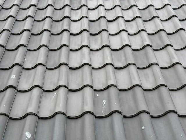 OHV Klassiek dakpan blauw gesmoord, Nieuw, Ophalen of Verzenden, 15 m² of meer, Dakpannen
