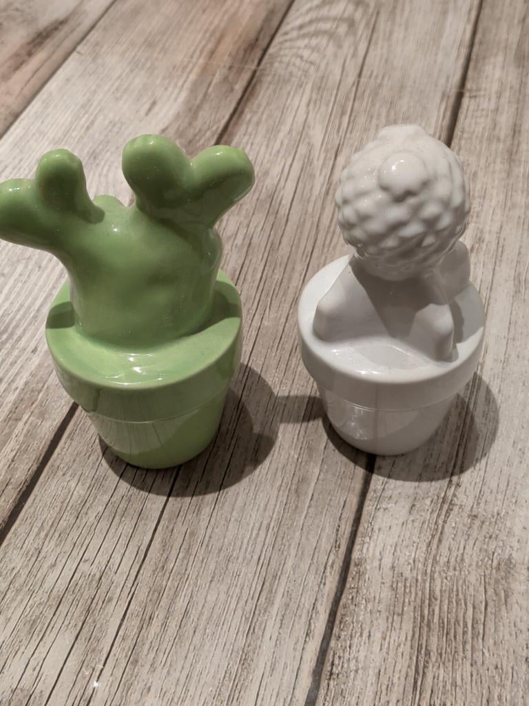 Keramische cactus decoratie set, Ophalen of Verzenden
