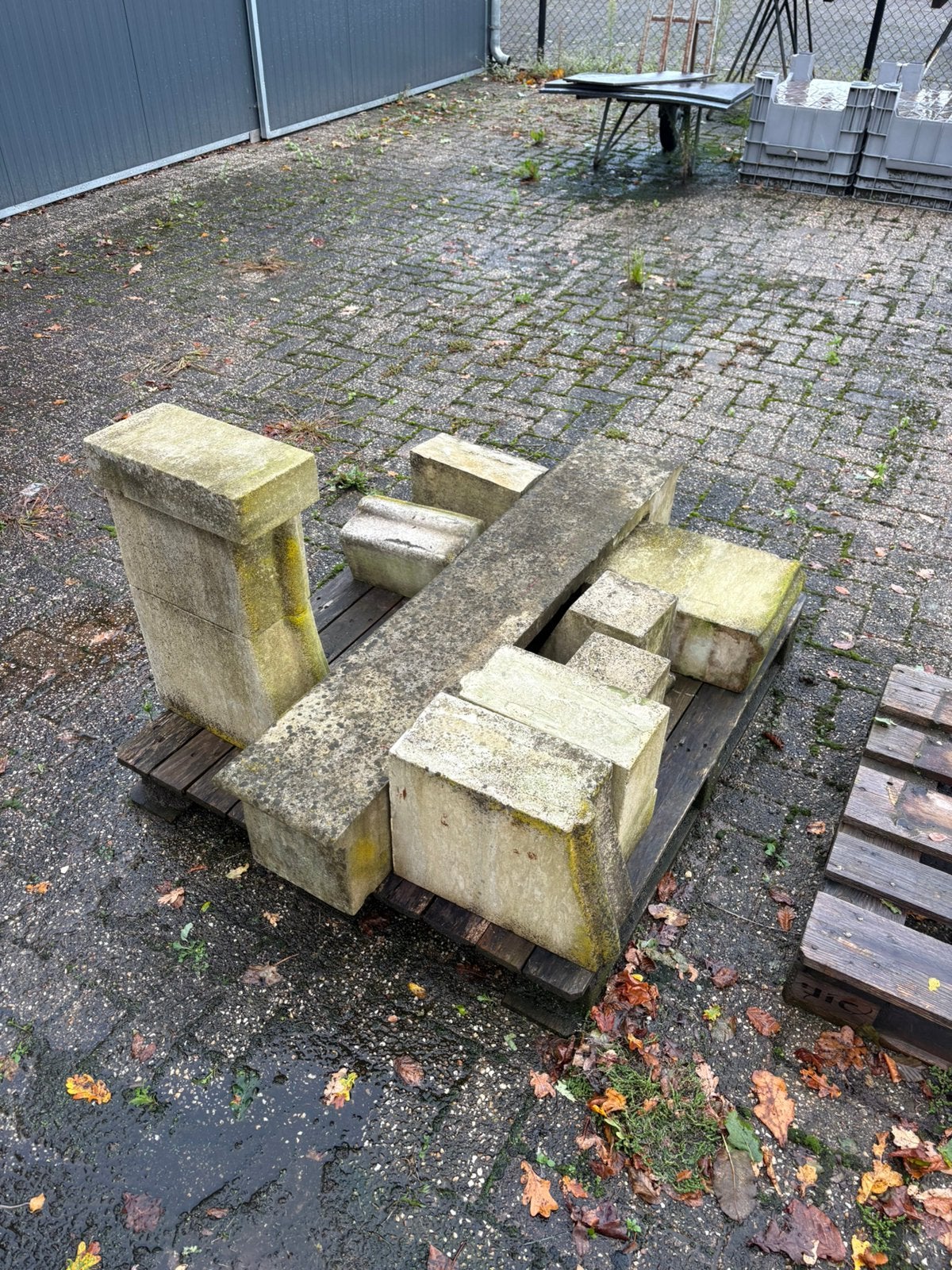 Zandstenen haardschouw, Ophalen, Gebruikt, Inzethaard, Overige soorten