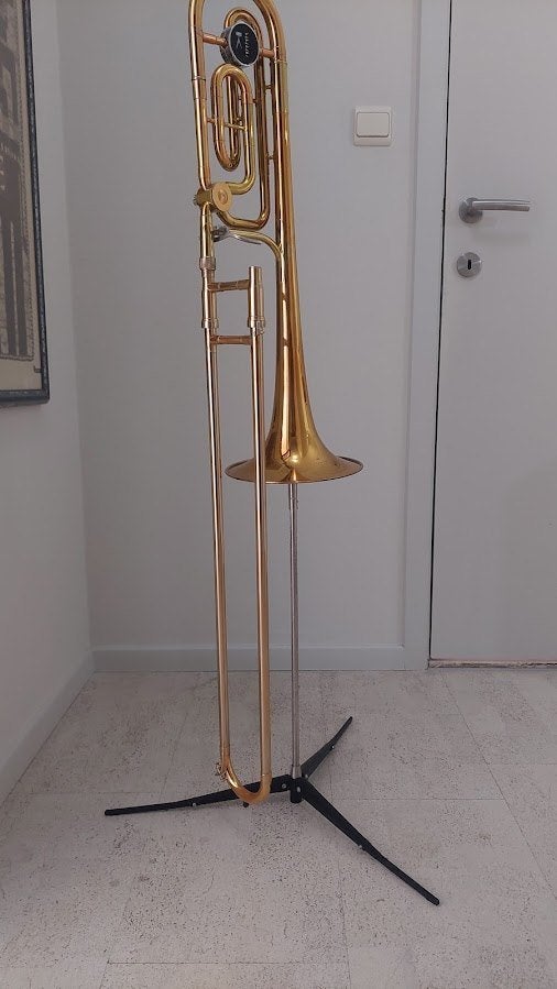 King 4B-F 2014 grote boring, Ophalen, Gebruikt, Tenor, Met koffer