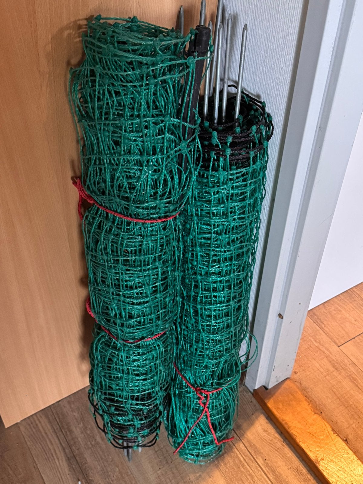 Omheining's net donker groen, 65cm, 10mtr, hondennet VOSSpet, Ophalen of Verzenden, Zo goed als nieuw, 10 tot 20 meter