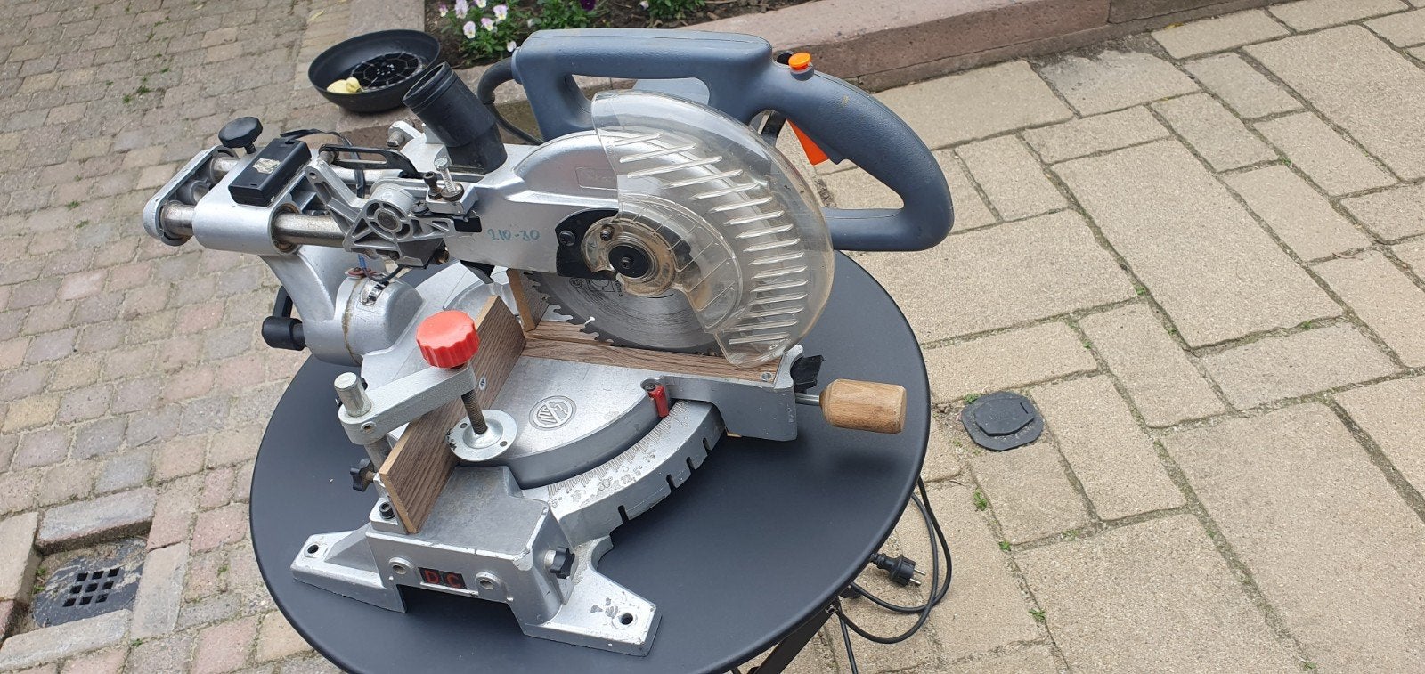 Afkort/verstekzaag., Ophalen of Verzenden, Zo goed als nieuw, Afkortzaag, 30 tot 70 mm