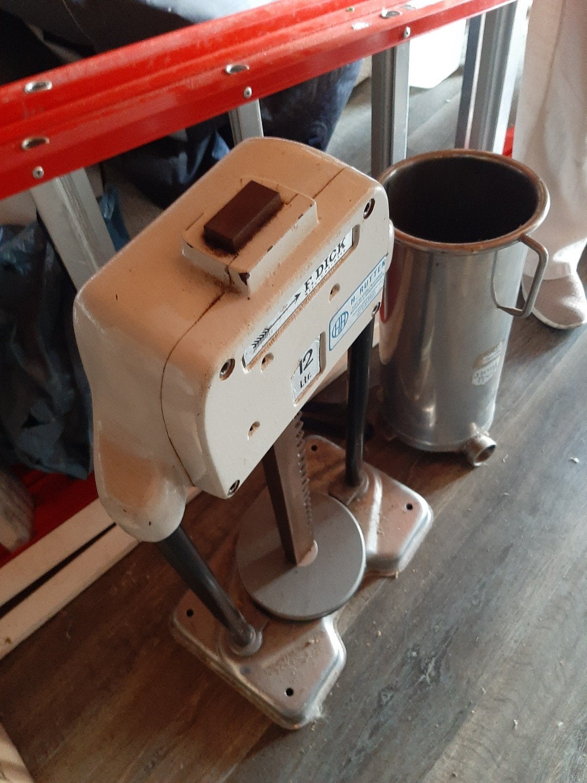 Professionele Kroketten Maker F. Dick 12 Liter Compleet, Ophalen, Gebruikt