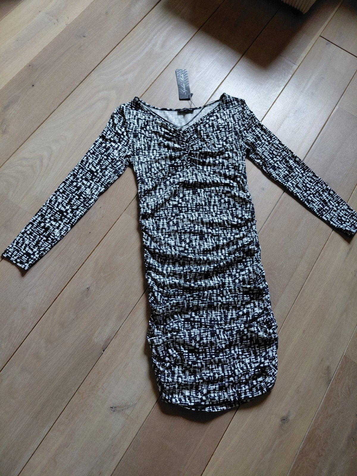 nieuwe SOPHIA PERLA chique print jurk mt S, Overige kleuren, Nieuw, Ophalen of Verzenden, Knielengte