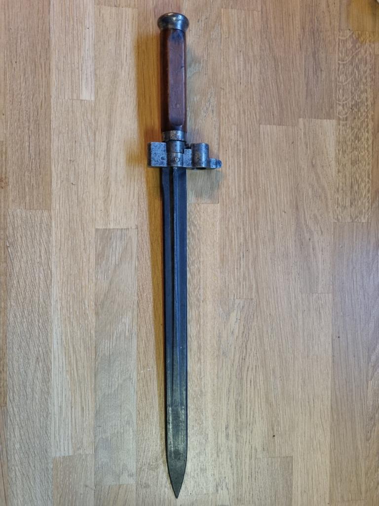 Hongaarse M1935 bajonet, Ophalen of Verzenden, Overige gebieden, Mes of Dolk