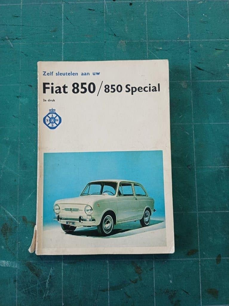 Nette VRAAGBAAK Fiat 850 / 850 Special, Ophalen of Verzenden