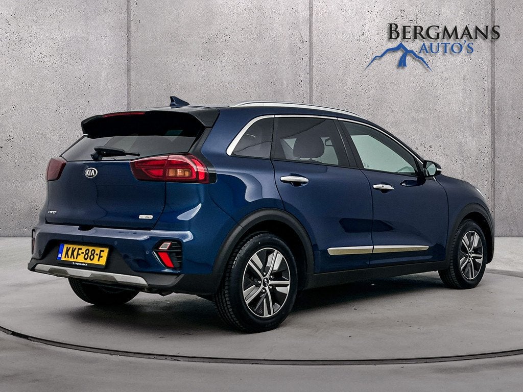 Kia Niro 1.6 GDi PHEV ExecutiveLine // LEDER // STOELKOELING, 8 kWh, Gebruikt, Blauw, Bedrijf