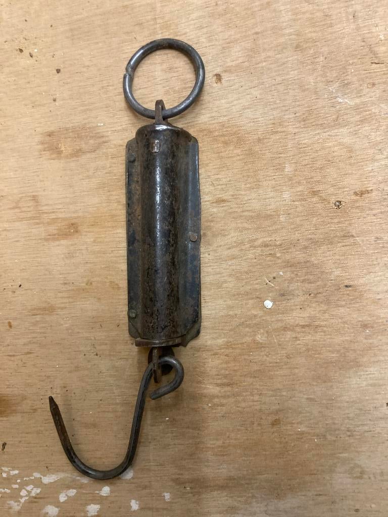 Vintage handweeg haak ., Ophalen of Verzenden, Gebruikt