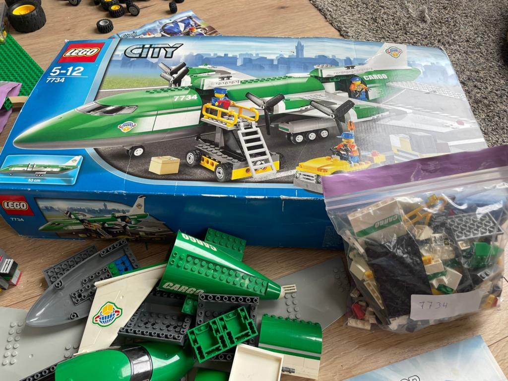 Partij Lego city en technisch lego. Voertuigen en boekjes, Kinderen en Baby's, Speelgoed | Duplo en Lego, Ophalen, Zo goed als nieuw