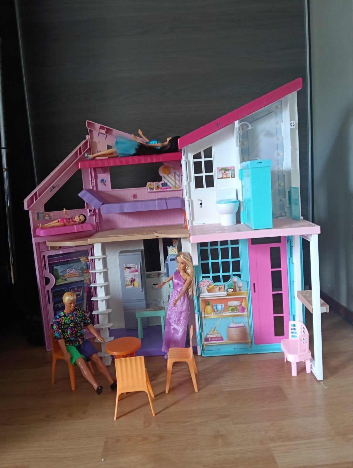 Inklapbaar barbie huis, Ophalen, Poppenhuis