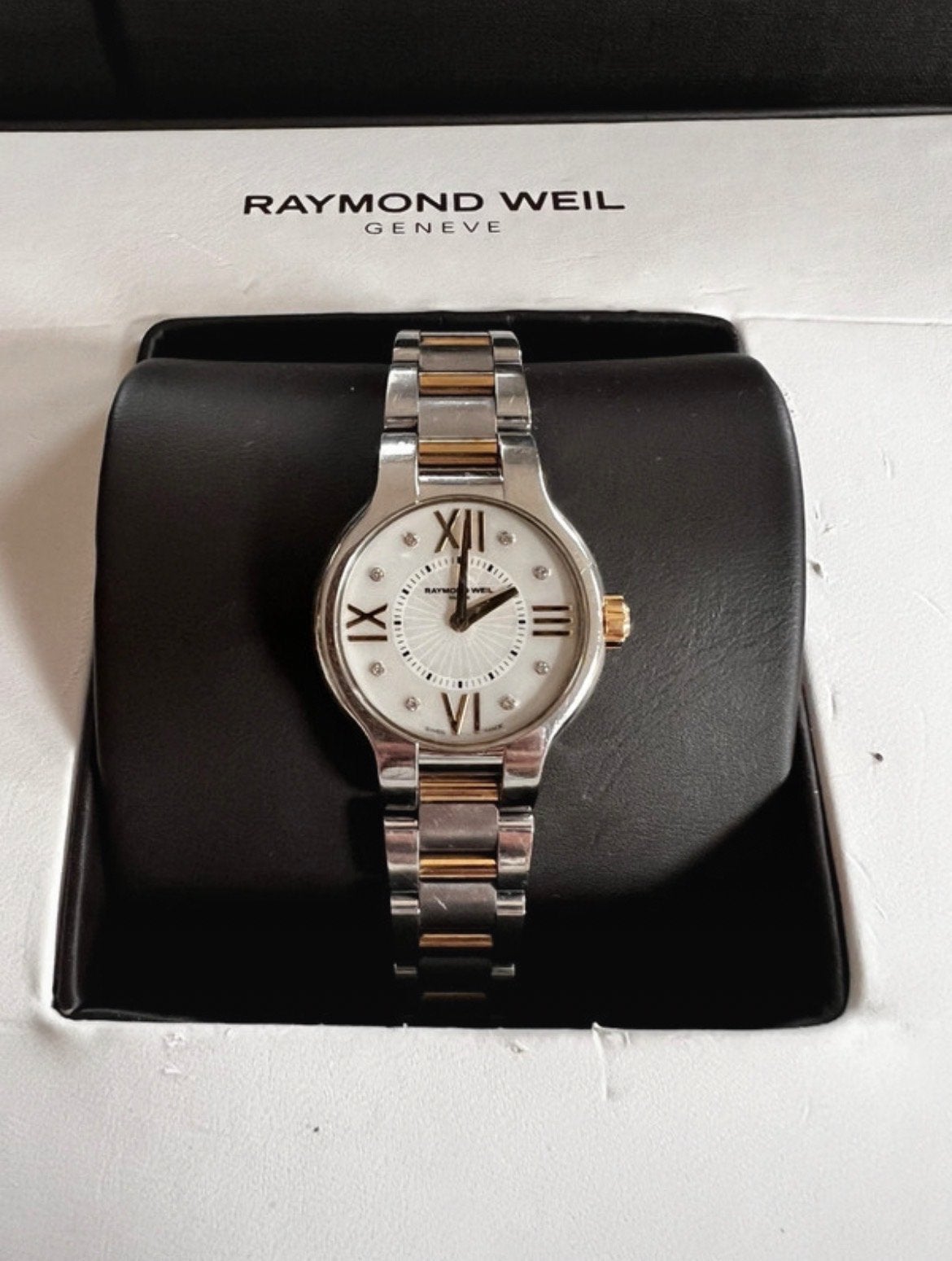 Raymond Weil Dameshorloge Noemia, Overige merken, Staal, Polshorloge, Ophalen of Verzenden