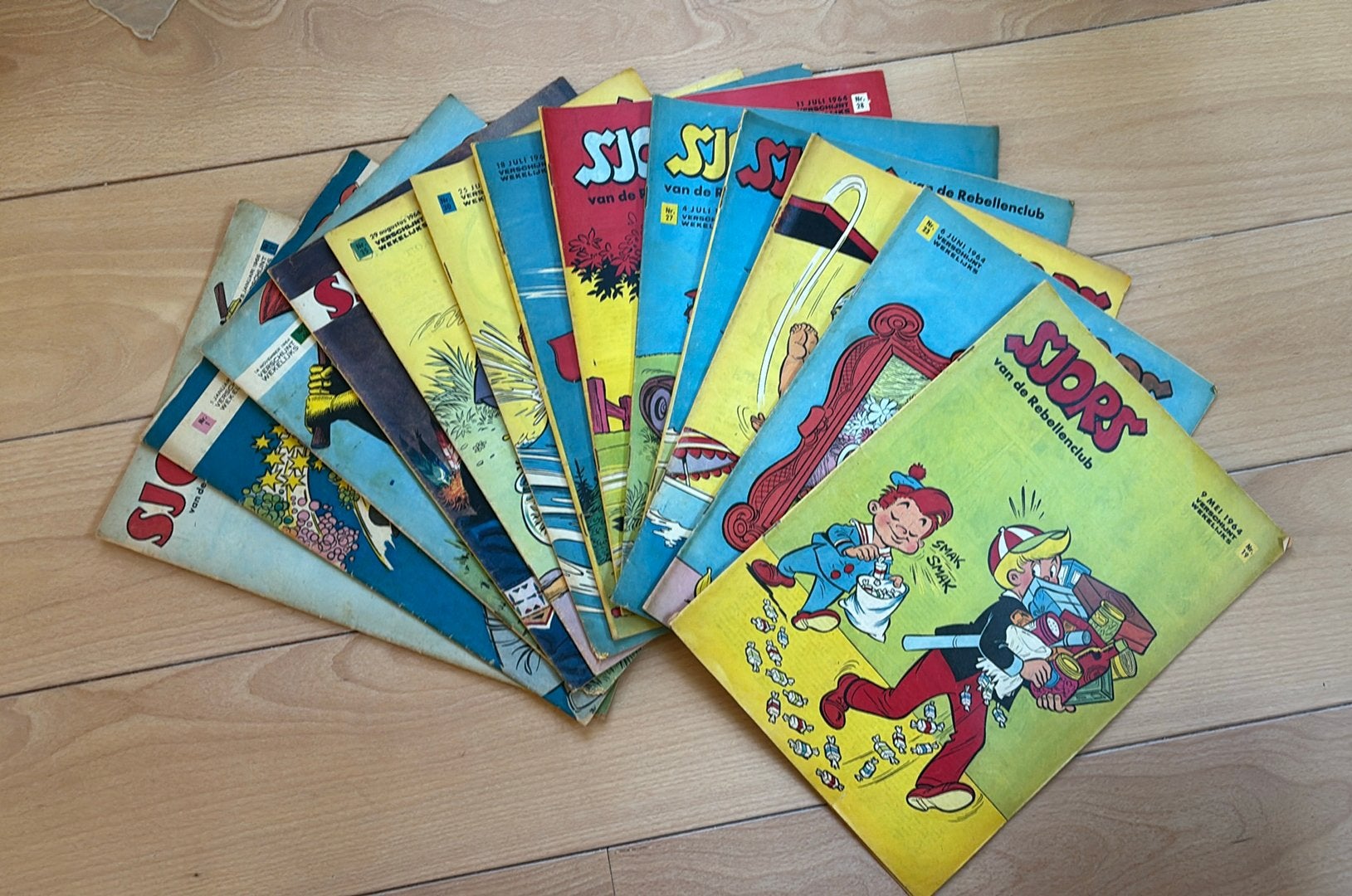 Sjors van de rebellenclub van 1964/1966, Ophalen of Verzenden, 1960 tot 1980, Tijdschrift