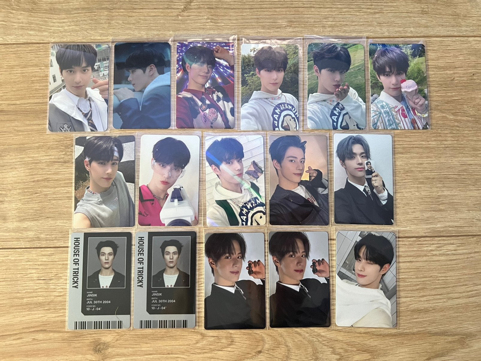 Xikers jinsik photocards kpop, Ophalen of Verzenden, Zo goed als nieuw, Foto of Kaart