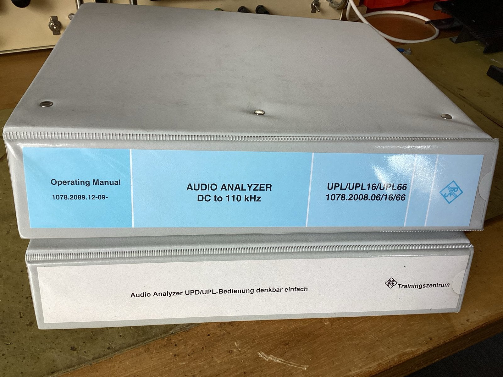 Audio Analyzer UPL/UPL16/UPL66 Handleiding & Training, Ophalen of Verzenden, Gebruikt, Audio