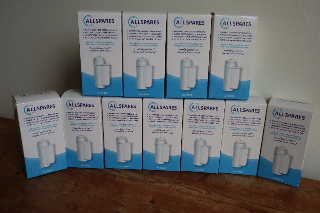 AllSpares Waterfilter Koffiemachine 11st = 25 euro, Ophalen of Verzenden, Nieuw, Waterfilter, De'Longhi