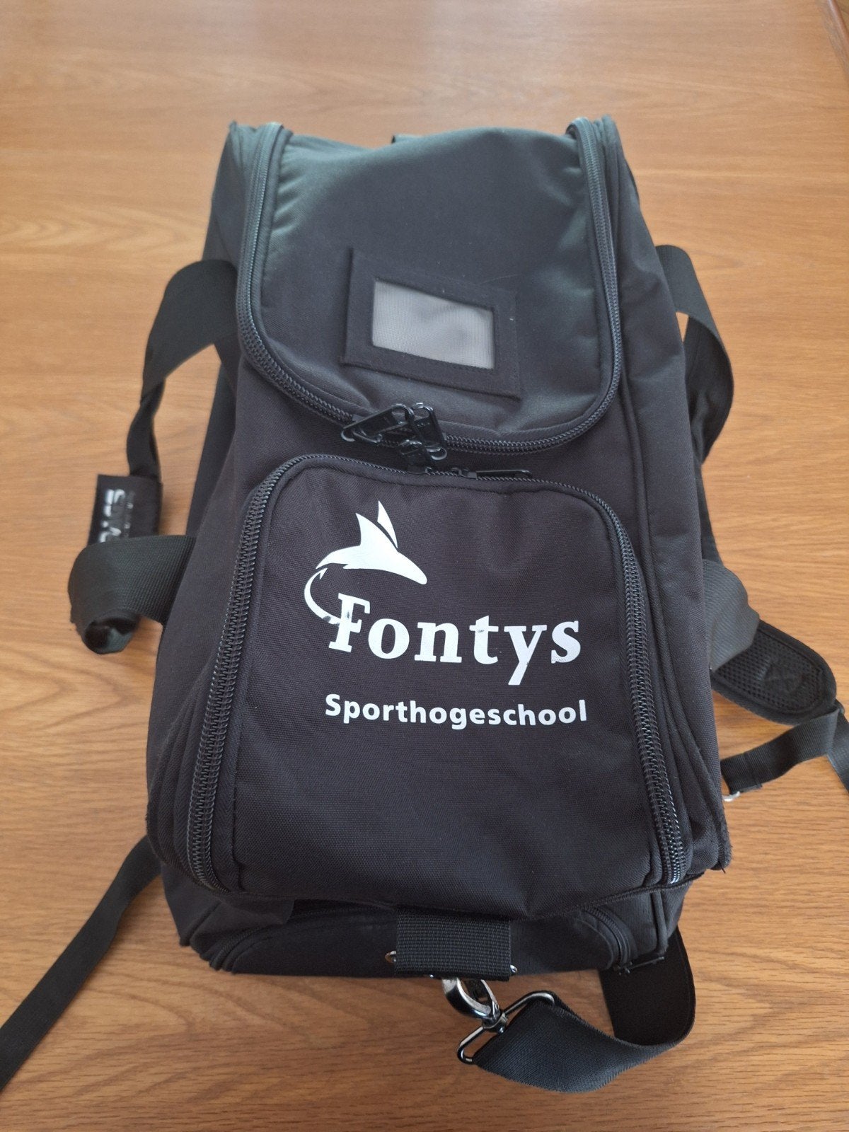 Fontys hogeschool zwarte sporttas, Ophalen, Zo goed als nieuw