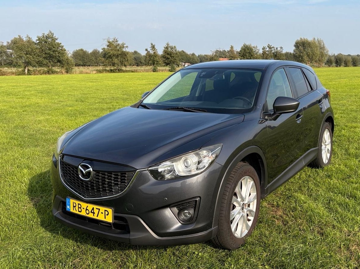 Mazda CX-5 2.0 118KW 4WD Automaat 2013 Donkergrijs metallic, Auto's, Automaat, 1998 cc, 1800 kg, 4 cilinders