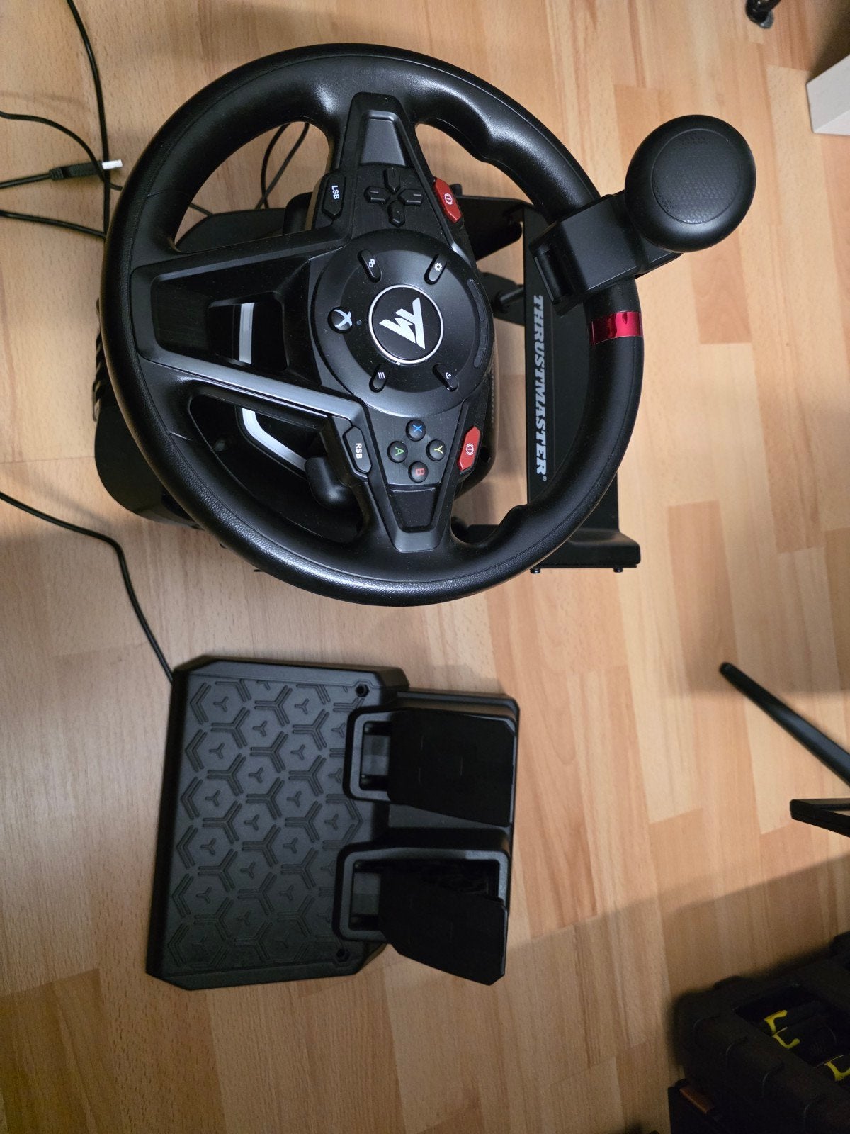 Thrustmaster T128-X en Simtask Farmstic, Ophalen of Verzenden, Zo goed als nieuw, Support@thrustmaster.com, Thrustmaster