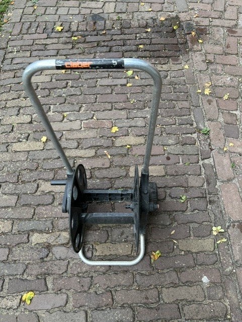 Slanghaspel tuinslang, Ophalen, Gebruikt