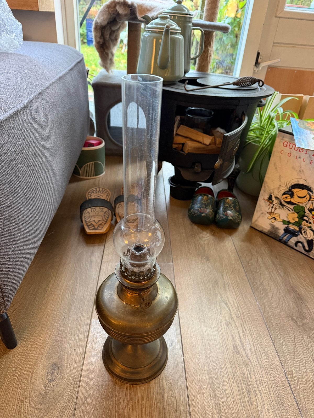 Brenner olielamp, Ophalen of Verzenden, Gebruikt