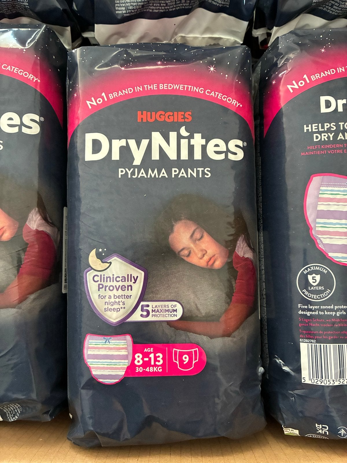Huggies DryNites Pyjama Pants 8-13 jaar (30-48kg), Ophalen of Verzenden, Nieuw