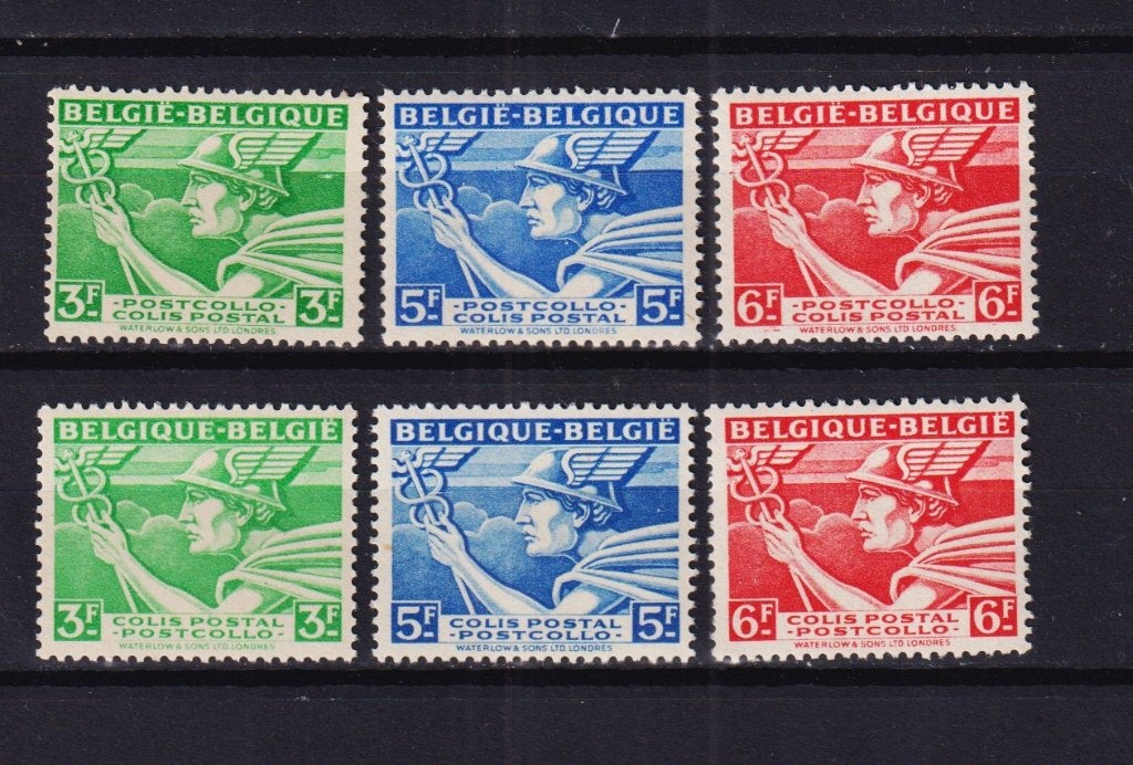 België spoorwegzegels 1945 TR288-290A **, Ophalen, Postfris, Treinen, Postfris
